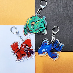 PKMN Inspired Weather Trio 2.5in Acrylic Charm