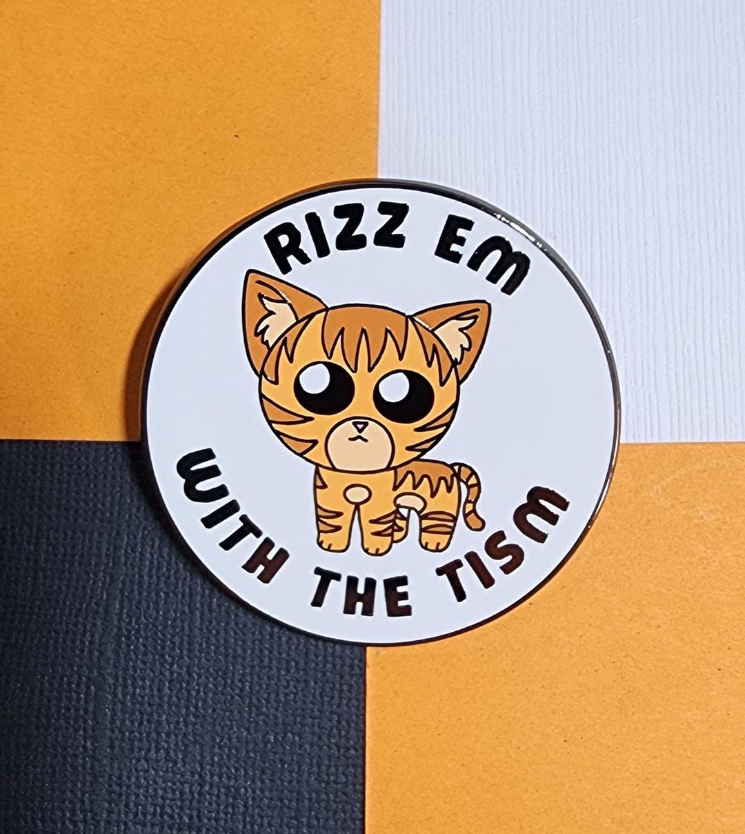 Wall Pin Rizz Rizz Em Enamel Pin - Etsy