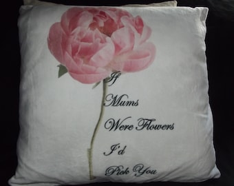 Mother's day / birthday printed cushion
