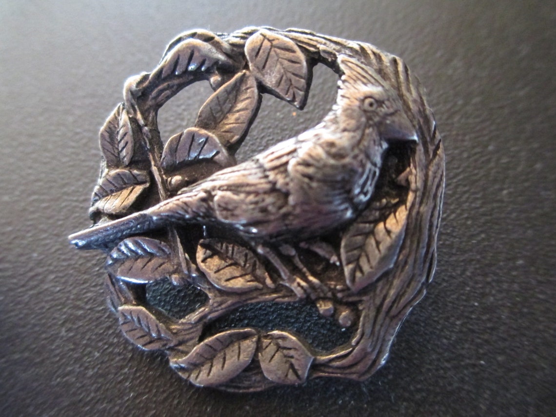 Birds and Blooms Pin Brooch Birders Collectors Pheasant Etsy