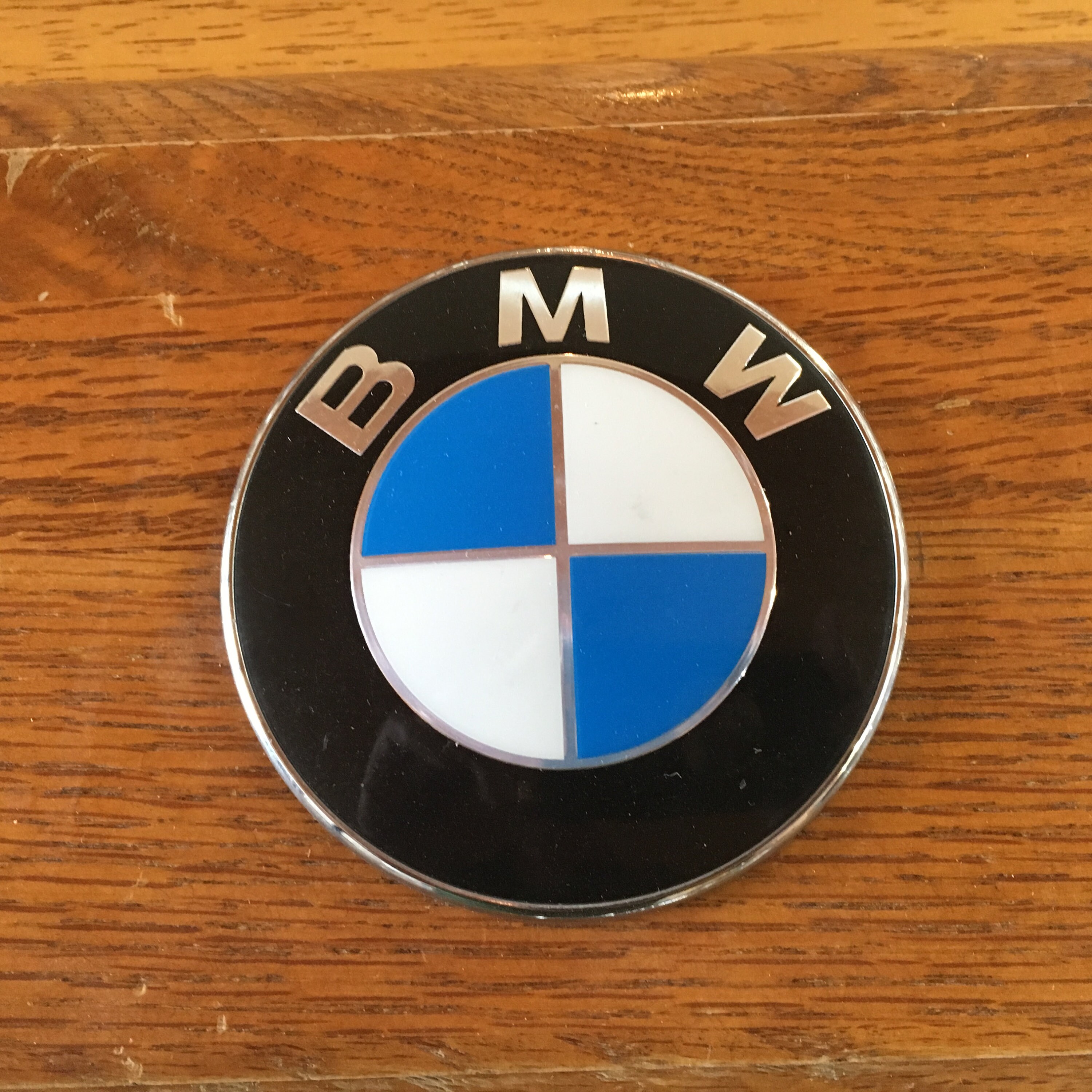 BMW Car Emblem Key Hook Matching Key Chain Off a Real Car | Etsy