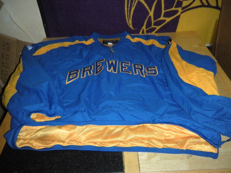 brewers pullover jacket