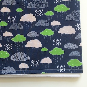 Clouds baby blanket, Blue blanket, Baby boy blanket, Baby boy shower gift, Crib blanket, Modern baby blanket, Newborn blanket
