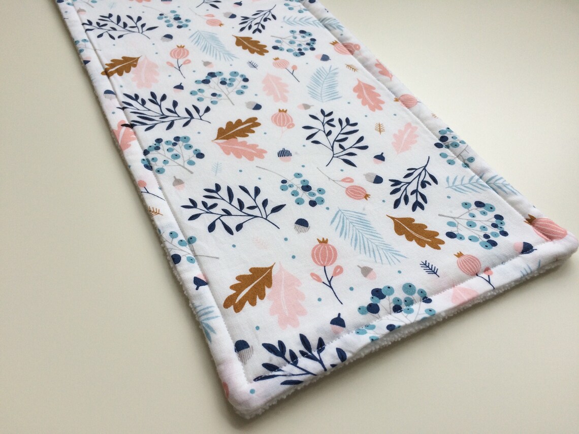 Nature Burping Cloth Pretty Baby Gift Newborn Spit Rag Etsy UK