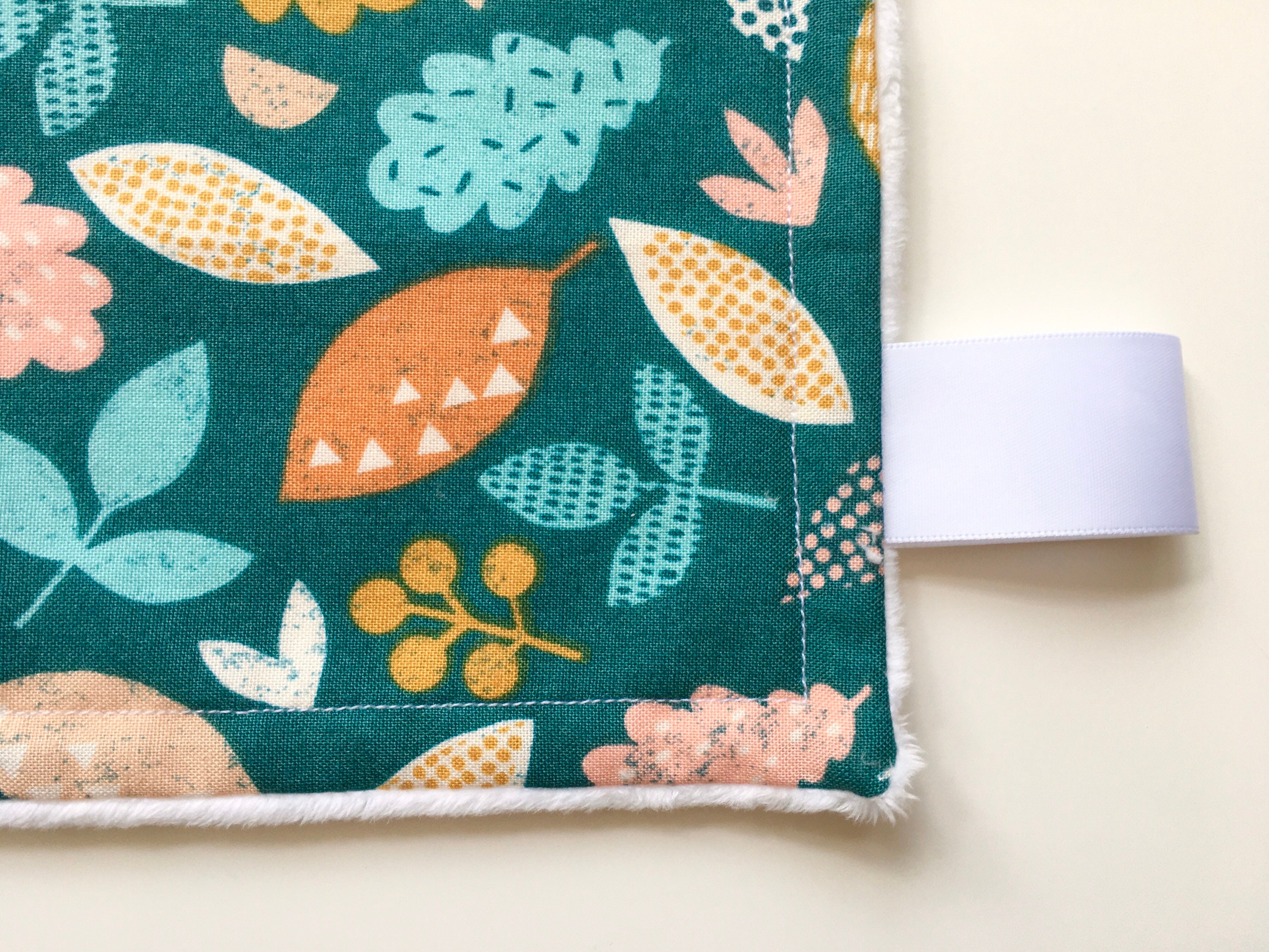 Green Leaves Baby Lovey, Woodland Baby Comforter, Toddler Gift, Comforter, Baby Shower Gift