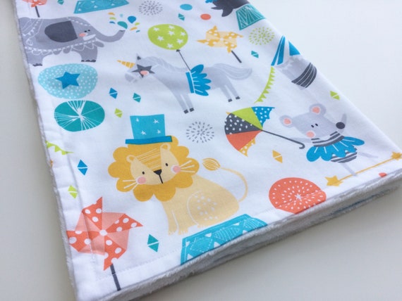 Circus Baby Blanket Baby Shower Gift Newborn Blanket Animals Baby Blanket Colorful Blanket Newborn Gift Idea Baby Nursery Etsy Canada