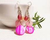 Love Pink Drop Earrings