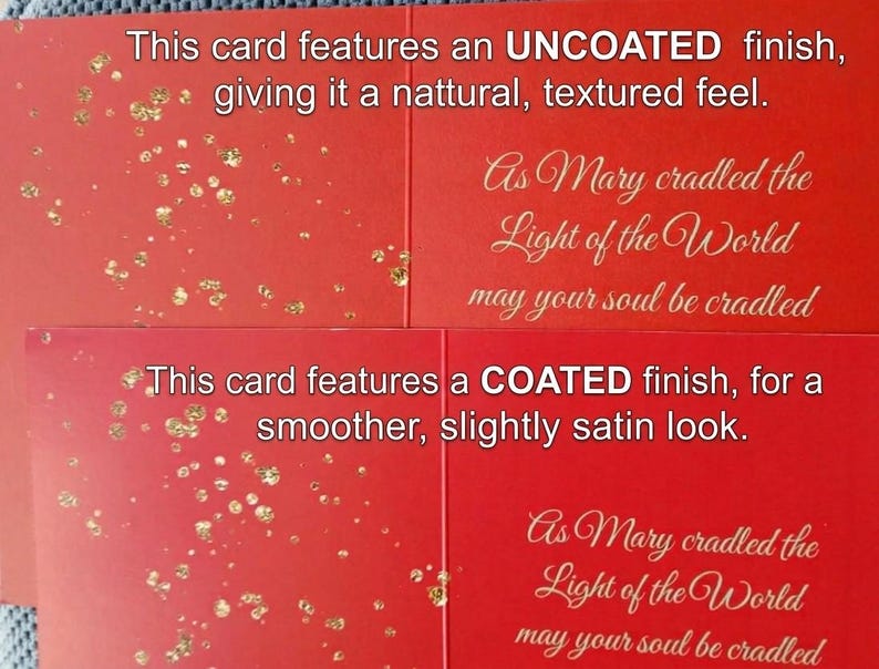 Religious Christmas Cards - Mary & Jesus Holiday Cards Set of 10, 30, or 50 | image 18