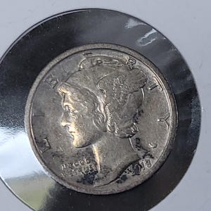 SILVER 1918 Mercury Dime MS Silver