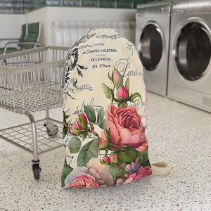 Laundry BAG | Large Gift BAG, French CottageCore