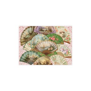 Postkarten-Set Petite Roses, Ombre-Farbtöne, Umschläge enthalten, Briefpapier-Set, Grußkarten, Grußkarten, Blumendrucke, kleine Kunst