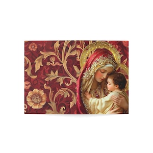 Religious Christmas Cards - Mary & Jesus Holiday Cards Set of 10, 30, or 50 | image 11