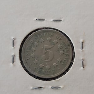 COIN 1869 Shield NICKEL Collectible Coin
