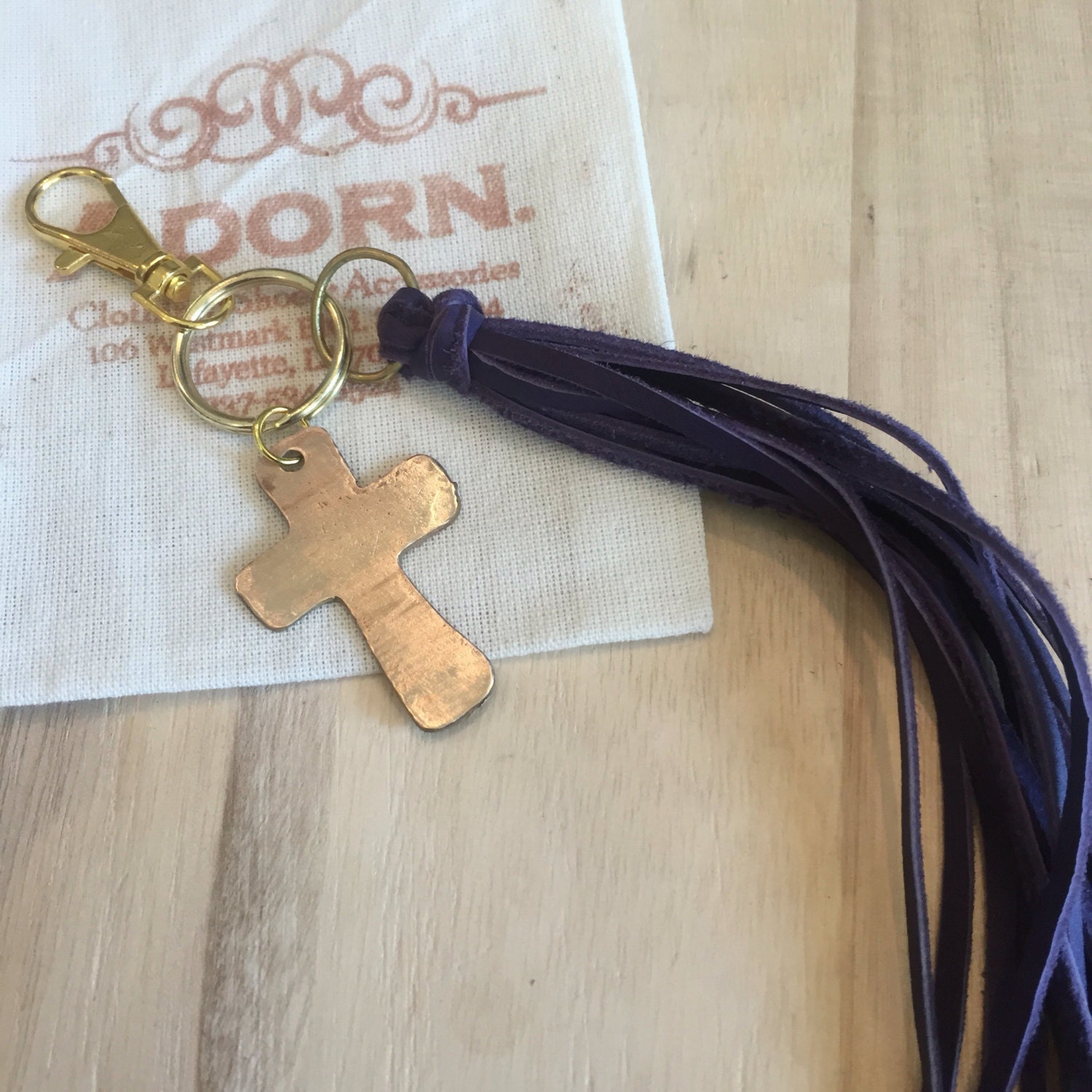 Cross Key Chain