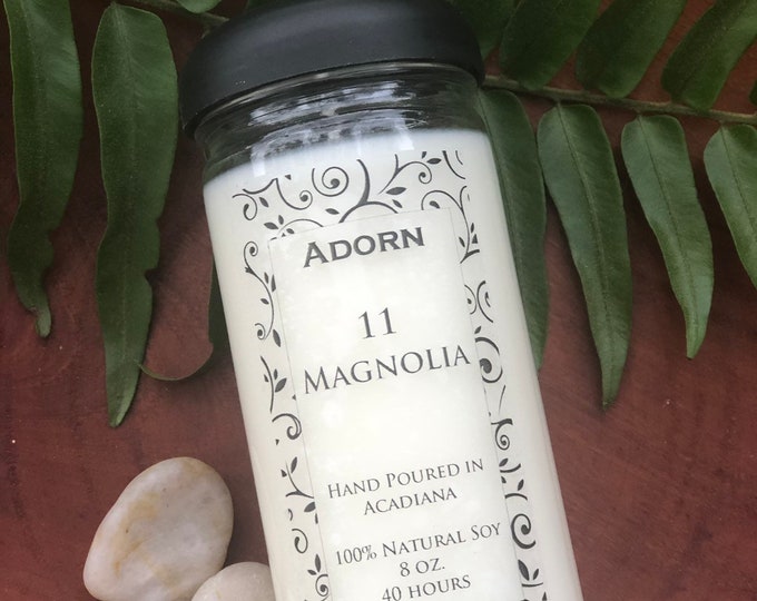 100% Soy Magnolia Candle