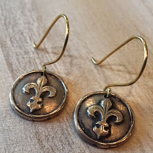Fleur de Lis Earrings