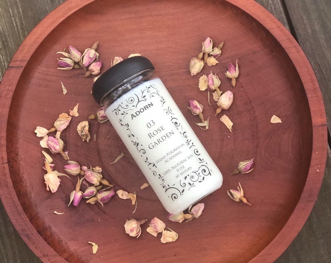 100% Soy Rose Garden Candle