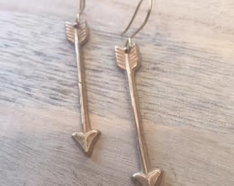 Handcrafted Arrow Earrings