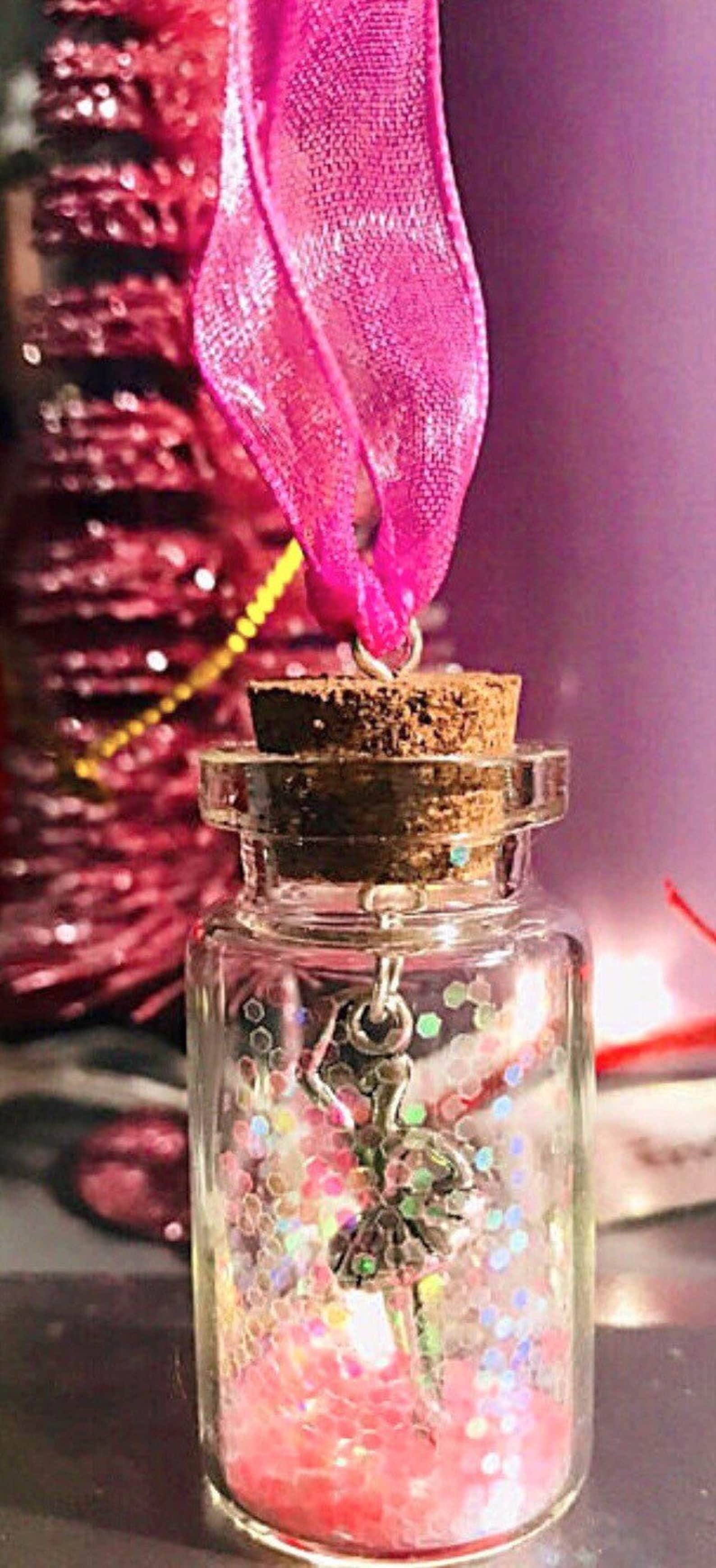 ballerina sparkle decoration girls gift pink magical christmas tree hanging decoration sparkle ballet gift festive ballet dancer