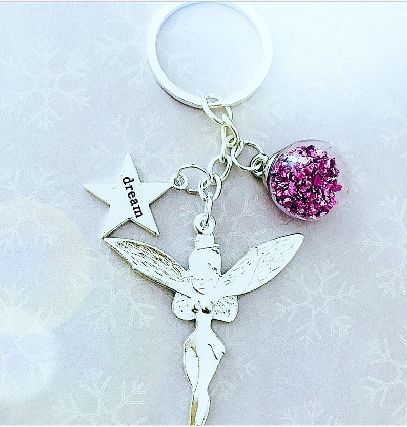 Fairy Dust Glitter Charm Necklace Children/'s Filler Gift