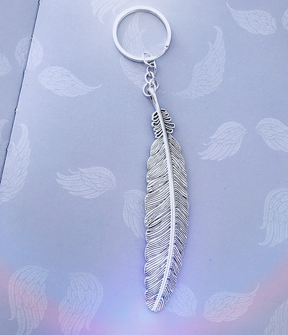 Keepsake//Xmas Gift Idea. Large Guardian Angel//Protection Keyring Bag Charm