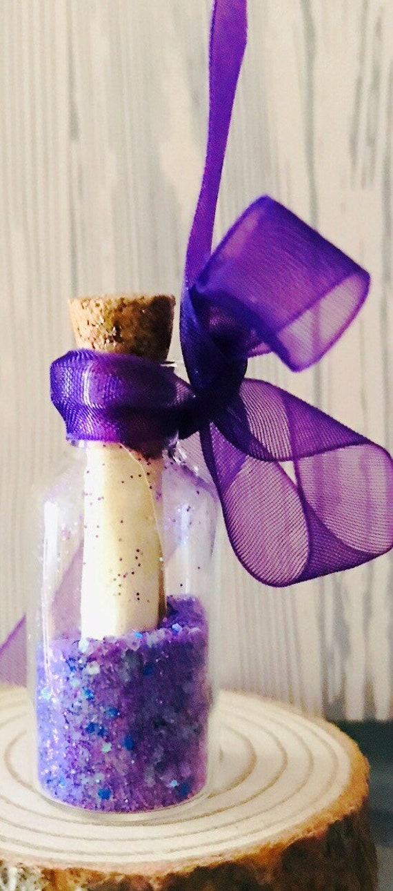 Secret Note Mini Bottle Magic Scroll Little magic bottle for sale in my Etsy