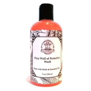 Fiery wall of protection bath & floor wash.
