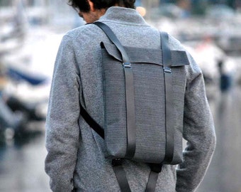 Anti diefstal rugzak Lichtgewicht rugzak, canvas knapzak, werkrugzak, mannen canvas rugzak, heren rugzak, Aangepaste rugzak 201