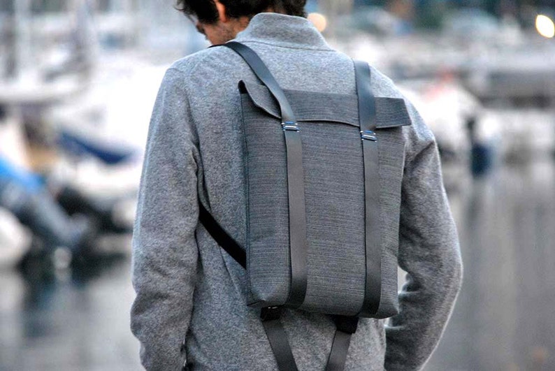 Anti Theft Backpack Lightweight Backpack Canvas Knapsack - Etsy