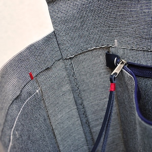 Extra pocket, pocketbook insert, Internal pocket for your InconnuLAB backpack, tote bag