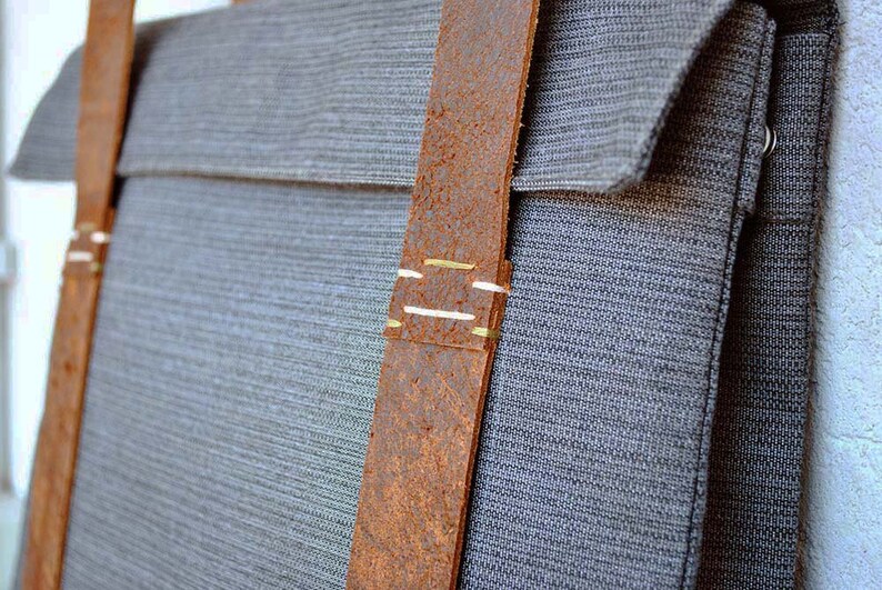 Personalized Backpack Waterproof Canvas Leather Straps Etsy