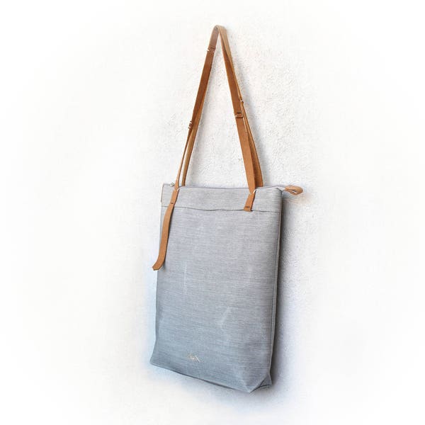 Daybag, waterproof tote bag, simple crossbody bag, concealed carry bag, hipster tote bag, urban tote, canvas carryall, every day carry