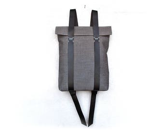 Stylish Minimalist Anti-Theft Backpack - Waterproof Canvas Rucksack for Ultimate Security and Style