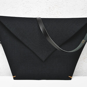 Porte-monnaie élégant et minimaliste - Sac enveloppe en origami avec un design pliable intelligent