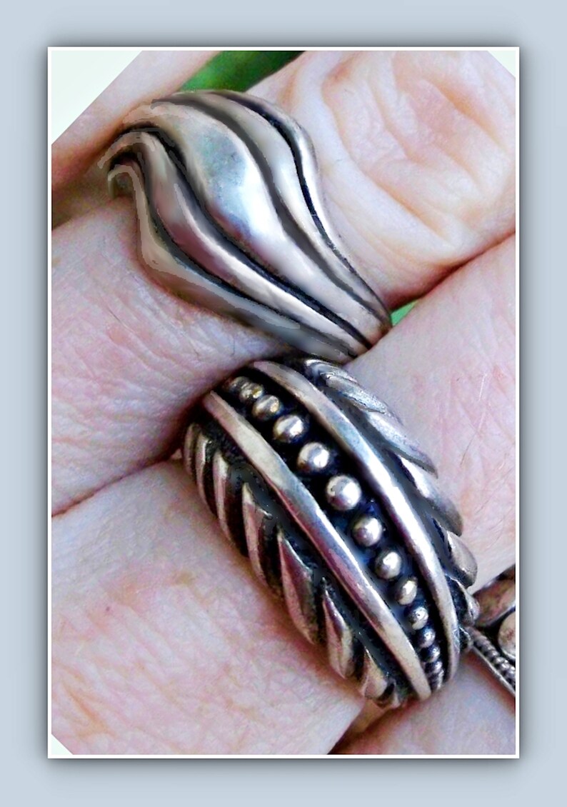 Gorgeous Sterling RIngs, Listing for Either or Both Buy 1 or 2 Great Look Together image 5