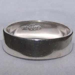 Carolyn Pollack Carlisle Jewelers Stacking Sterling Silver Ring - One Plain Wide Ring - SELECT SIZE