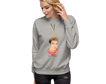 Justin Timberlake Ramen Noodle Sweatshirt