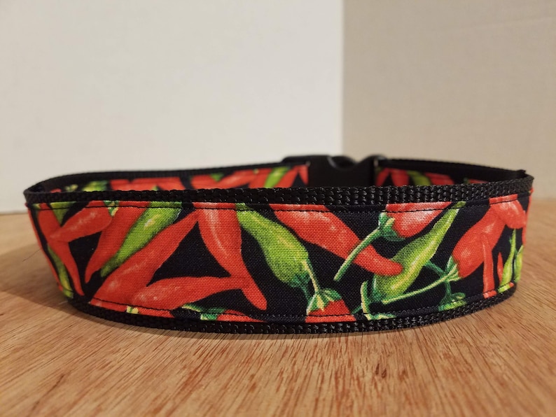 Chili Pepper Dog Collar Etsy