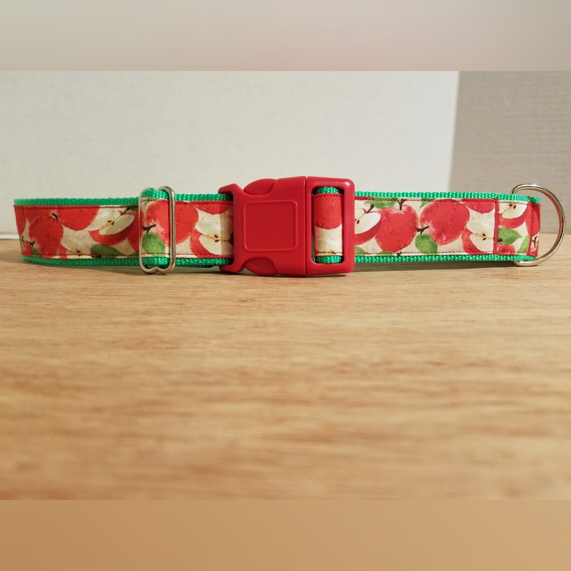 Apple Dog Collar Martingale Dog Collar Etsy