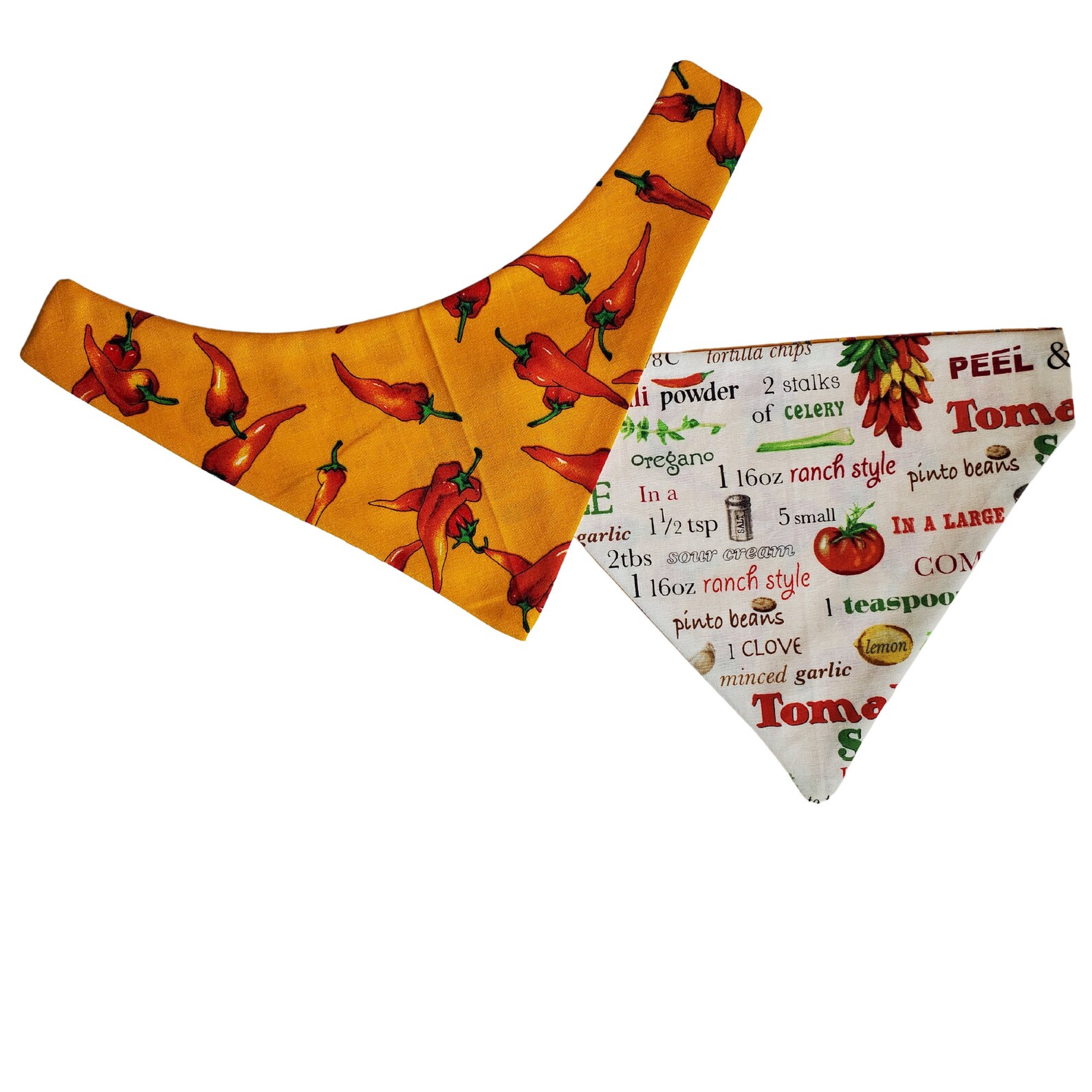 Chili Peppers Themed Dog Collar in Two Colors Snap on or Etsy