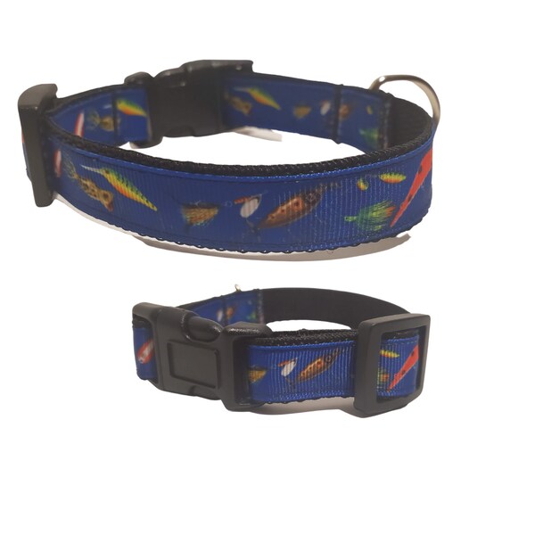 Fishing Dog Collar Etsy