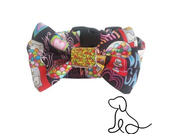 Gumball Dog Collar - Dog Bow Tie