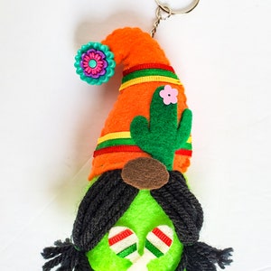 Fiesta Themed Gnome Keychains - Etsy