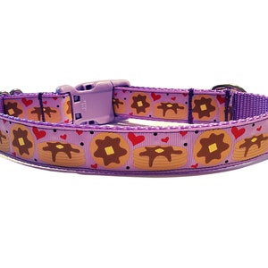 Pancake Themed Dog Collar Ensemble image 1