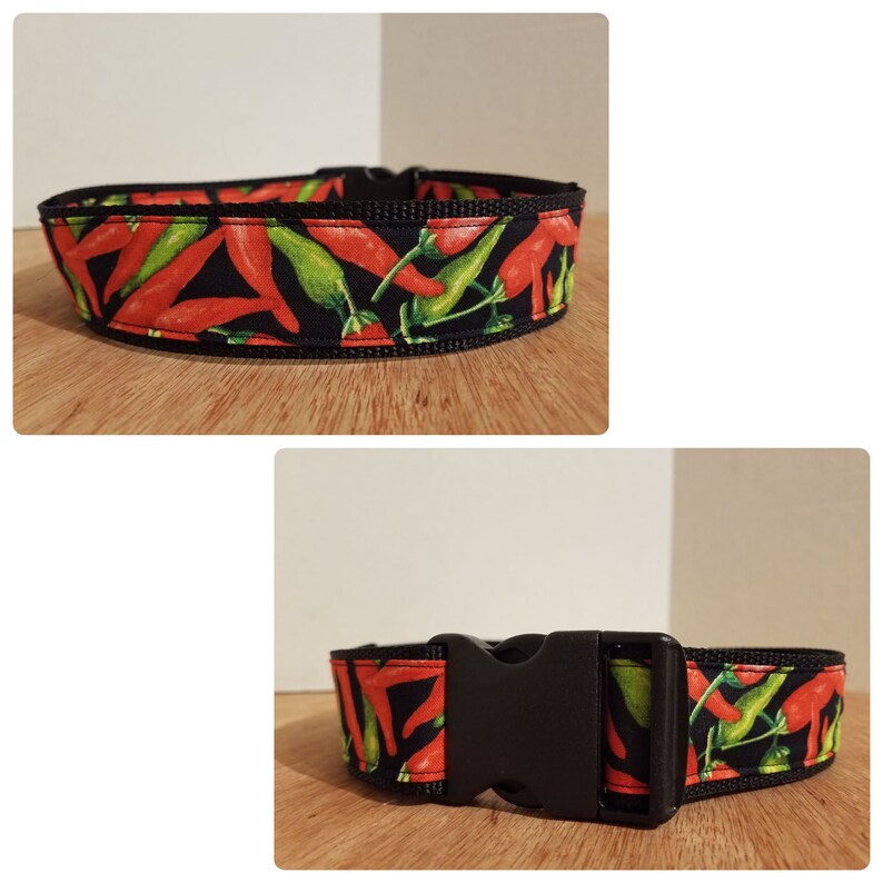 Chili Pepper Dog Collar Etsy