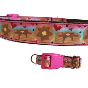 Pancake Themed Dog Collar Ensemble image 6