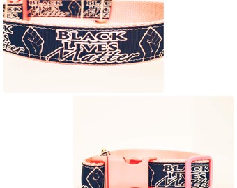 blm dog collar