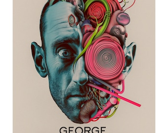 1984 by George Orwell 11" X 17" poster.