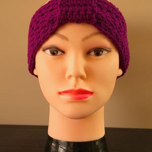 Knotted Headband Crochet Pattern | Earwarmer Crochet Pattern