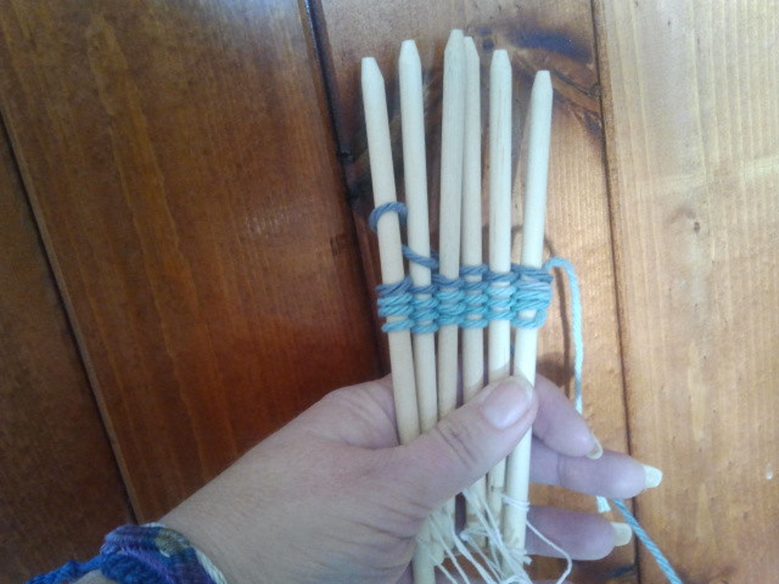 How to Use Weaving Sticks Instructions Etsy